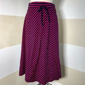 Talbots Maxi Stripped Skirt